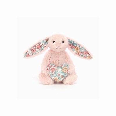 Jellycat Blossom Heart Bunnies UK | 02958YIEZ